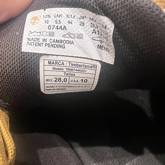 Timberland men’s size 10 boots - Picture 3 of 7